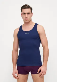 Майка UNDERWEAR TOP Versace, темно-синий
