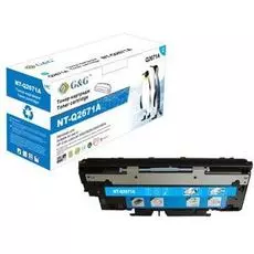 Тонер-картридж голубой G&G NT-Q2671A для HP Color LaserJet 3500/3500N/3550/3550N/3700/3700DN