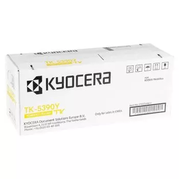 Тонер-картридж Kyocera TK-5390Y 1T02Z1ANL0 желтый для ECOSYS PA4500cx , 13 000 стр.
