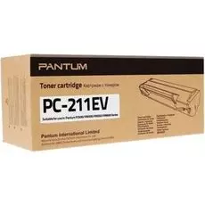 Тонер-картридж Pantum PC-211EV P2200/P2207/P2507/P2500W/M6500/M6550/M6607, 1600 стр.