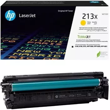 Тонер-картридж HP 213X W2132X желтый (6000 стр)