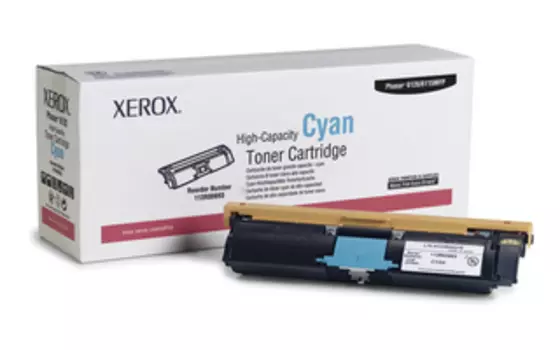 Тонер-картридж Xerox 113R00693 для Phaser™6120/6115MFP, 4.500 копий, синий