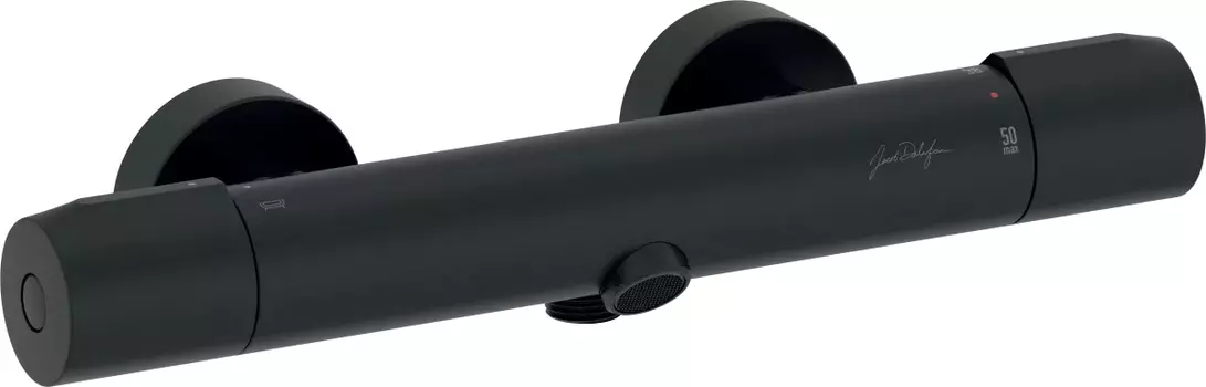 Термостат Jacob Delafon Metro E24395-BL для ванны с душем, черный