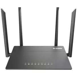 Маршрутизатор D-link DIR-822/RU/R1B RTL8197FN (1 ГГц), WAN 10/100BASE-TX, 4xLAN 10/100BASE-TX