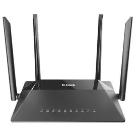 Маршрутизатор D-link DIR-825/RU/R4A беспроводной двухдиапазонный гигабитный AC1200 Wave 2 с поддержкой MU-MIMO, 3G/LTE и USB-портом