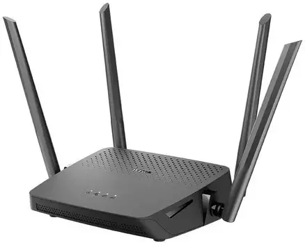 Маршрутизатор D-link DIR-825/RU/R7A беспроводной двухдиапазонный гигабитный AC1200 Wave 2 с поддержкой MU-MIMO, EasyMesh, 3G/LTE и USB-портом