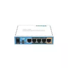 Маршрутизатор Mikrotik 951Ui-2nD haP, Level 4, 64 MB, QCA9531-BL3A-R 650Mhz, 802.11b/g/n, dBi:1.5,(5) 10/100 Мбит/с, 6V - 30V (Jack or Passive PoE), р