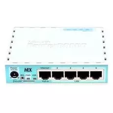 Маршрутизатор Mikrotik RB750Gr3 hEX (RouterOS L4) with power supply and case 5 port 10/100/1000