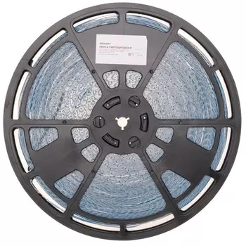 Лента светодиодная Rexant 141-223 12В, SMD2835, 14,4Вт/м, 120 LED/м, 4000K, 8мм, 50м, IP20