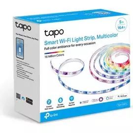 Лента светодиодная TP-LINK Tapo L920-5 умная, Wi-Fi 2,4 ГГц, 802.11b/g/n, длина 5 м, адаптер, контроллер, работа с голосовым помощником