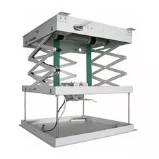 Лифт Wize PL150L с эл/приводом для проекторов макс весом 25 кг, расстояние от потолка 150 см, габариты 508х508х215 мм, белый