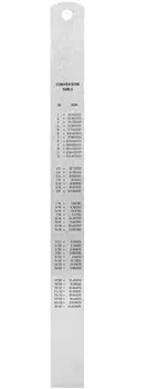 Линейка Deli DL8020Y стальная 200мм нержавеющая сталь