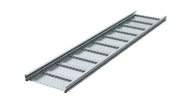 Лоток листовой DKC USH313HDZ лонжерон, (ШxВxД) 300х100х3000 мм, толщ. 2 мм, сталь, горячеоцинкованная, "U5 Combitech"