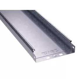 Лоток листовой неперфорированный DKC 35014 (ШxВxД) 200x50x2000 мм, толщ. 0,8 мм, сталь, оцинкованная