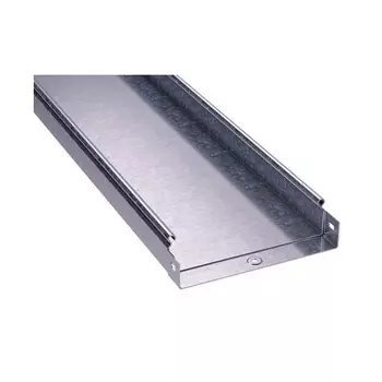Лоток листовой неперфорированный DKC 3502812HDZ (ШxВxД) 600x50x3000 мм, сталь, горячеоцинкованная, "S5 Combitech" (уп/2 шт)
