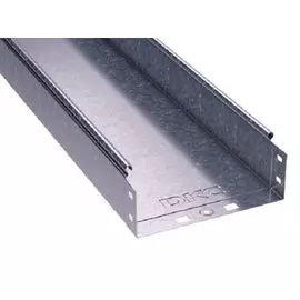 Лоток листовой неперфорированный DKC 3506110HDZ (ШxВxД) 80x80x3000 мм, сталь, горячеоцинкованная, "S5 Combitech" (уп/2 шт)