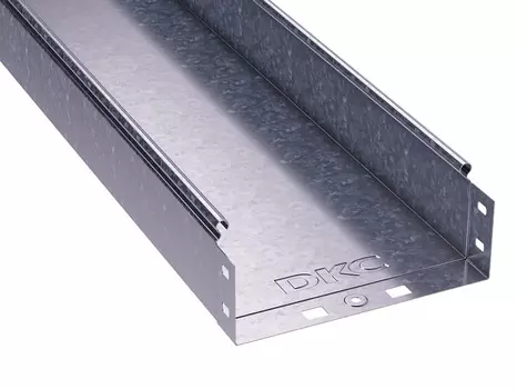 Лоток листовой неперфорированный DKC 35062HDZ 100х80 L3000, горячеоцинкованный, "S5 Combitech"