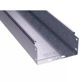 Лоток листовой неперфорированный DKC 35103 (ШxВxД) 200x100x3000 мм, толщ. 0,8 мм, сталь, оцинкованная по методу Сендзимира, "S5 Combitech"