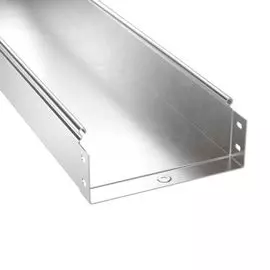 Лоток листовой неперфорированный DKC 3510715HDZ (ШxВxД) 600x80x3000 мм, сталь, горячеоцинкованная, "S5 Combitech" (уп/2 шт)