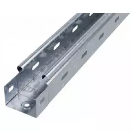 Лоток листовой перфорированный DKC 35250HDZ (ШxВxД) 50x50x2000 мм, сталь, горячеоцинкованная, "S5 Combitech" (уп/12 шт)