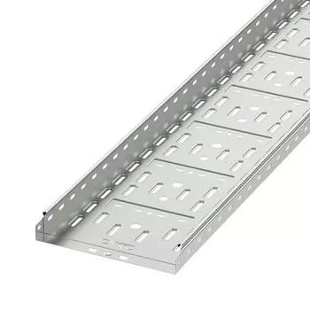 Лоток листовой перфорированный DKC 35255 (ШxВxД) 300x50x2000 мм, толщ. 0,7 мм, сталь, оцинкованная по методу Сендзимира, "S5 Combitech"