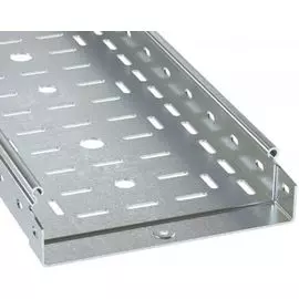 Лоток листовой перфорированный DKC 3526015 (ШxВxД) 50x50x3000 мм, толщ. 1,5 мм, сталь, оцинкованная по методу Сендзимира, "S5 Combitech" (уп/6 шт)