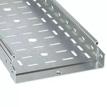 Лоток листовой перфорированный DKC 3526512HDZ (ШxВxД) 300x50x3000 мм, сталь, горячеоцинкованная, "S5 Combitech" (уп/2 шт)
