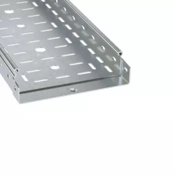 Лоток листовой перфорированный DKC 3526612HDZ (ШxВxД) 400x50x3000 мм, сталь, горячеоцинкованная, "S5 Combitech" (уп/2 шт)