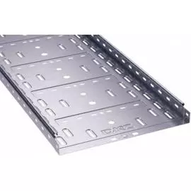 Лоток листовой перфорированный DKC 35266ZL (ШxВxД) 400x50x3000 мм, сталь, цинк-ламель, "S5 Combitech" (уп/4 шт)