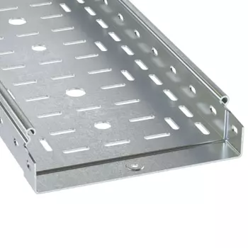 Лоток листовой перфорированный DKC 3526715 (ШxВxД) 500x50x3000 мм, толщ. 1,5 мм, сталь, оцинкованная по методу Сендзимира, "S5 Combitech" (уп/2 шт)