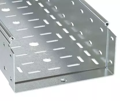 Лоток листовой перфорированный DKC 3534212HDZ (ШxВxД) 150x100x3000 мм, сталь, горячеоцинкованная, "S5 Combitech" (уп/2 шт)