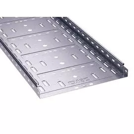 Лоток листовой перфорированный DKC 35345HDZ 400х100 L3000, горячеоцинкованный, "S5 Combitech"