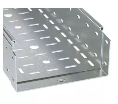 Лоток листовой перфорированный DKC 3534715ZL (ШxВxД) 600x100x3000 мм, сталь, цинк-ламель, "S5 Combitech" (уп/2 шт)