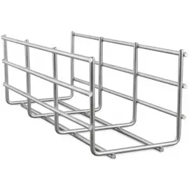 Лоток проволочный AXELENT 0232 X-TRAY шириной 320 мм, высотой 110 мм, оцинкованный, горячая гальваника (для улицы, всепогодный) (2.5 м)