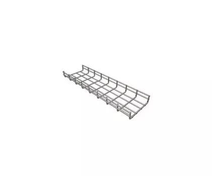 Лоток проволочный OSTEC ПЛМ-100х60х3000-3,5-ЭЦ (ШхВхД) 100х60х3000 мм, толщ. 3,5 мм, сталь, гальваническое цинкование (015160)