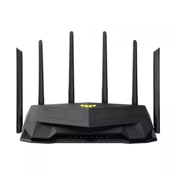 Маршрутизатор ASUS 90IG07X0-MO3C00 TUF-AX6000 802.11 a/b/g/n/ac/ax, 1148 + 4804 Mbps, 2,4 + 5 gGz, 6 antenna