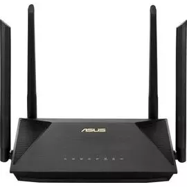 Маршрутизатор ASUS RT-AX53U 90IG06P0-MO3500 Wi Fi 802.11b/g/n/ac/ax, до 574 + 1201 Mbps, 2,4 + 5 гГц, 4 антенны