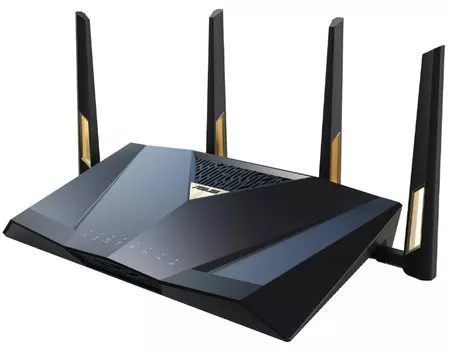 Маршрутизатор ASUS RT-BE88U 90IG08V0-MO3N0V (2,4Ггц/5Ггц) Wi-Fi 7 (802.11be) 5764 Мбит/с