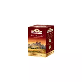 Чай чёрный листовой Maharaja Tea "Средний лист" 250г, индийский, байховый