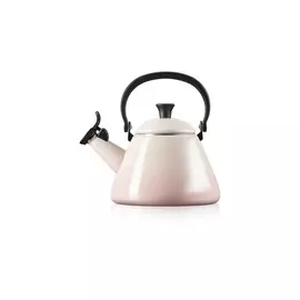 Чайник наплитный со свистком Le Creuset Kone 1,6л, сталь, розовый, для индукции (Shell Pink)
