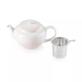 Чайник заварочный Le Creuset 1,3л, керамика, розовый (Shell Pink)