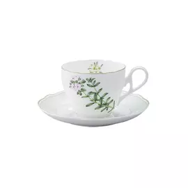 Чашка чайная с блюдцем Noritake "Английские травы" 250мл
