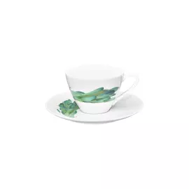 Чашка чайная с блюдцем Noritake "Овощной букет.Горчица" 210мл