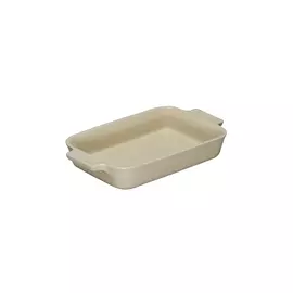 Блюдо для запекания 26х17см Le Creuset керамика,кремовыйи,для духовки (Pearl)