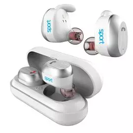 Беспроводные наушники Elari NanoPods Sport White (NPS-2S)