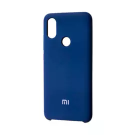 Накладка Silicone Case для Xiaomi Redmi 7 (Синий)
