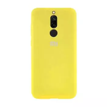 Накладка Silicone Case для Xiaomi Redmi 8 Желтый
