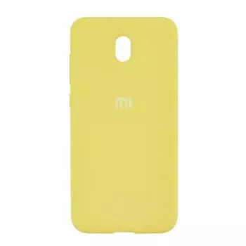 Накладка Silicone Case для Xiaomi Redmi 8A Желтый