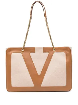 Сумка-тоут Viva Superstar среднего размера VALENTINO GARAVANI, нейтральный