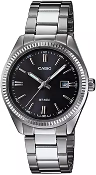Японские наручные женские часы Casio LTP-1302D-1A1. Коллекция Analog